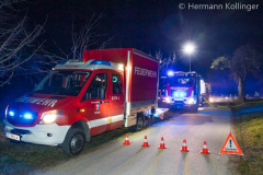 Branddienstübung in Polsing