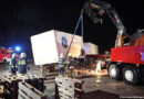 14.01.2011: Lkw-Container-Bergung in Hinzenbach