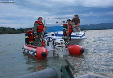 Einsatz auf der Donau / Kolli