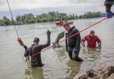 Tauch- und Kraneinsatz / Foto: Kolli