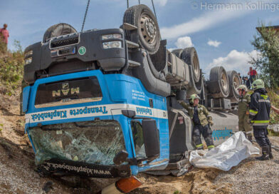 Lkw-Absturz / Foto: Kollinger