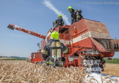 Drescherbrand / Foto: Kollinger