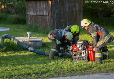 Brandübung / Foto: Kollinger