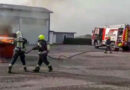 Containerbrand / Foto: Unter M.