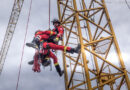 18.04.2022: Höhenretter übten auf Baustelle und Baukran