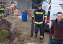 29.12.2023: Aufräumen bei der Feuerwehr Polsing nach den Überflutungseinsätzen