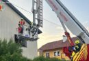 25.08.2024: „Türöffnung, Menschenrettung“ → Assistenz-Einsatz bei medizinischem Notfall in Alkoven